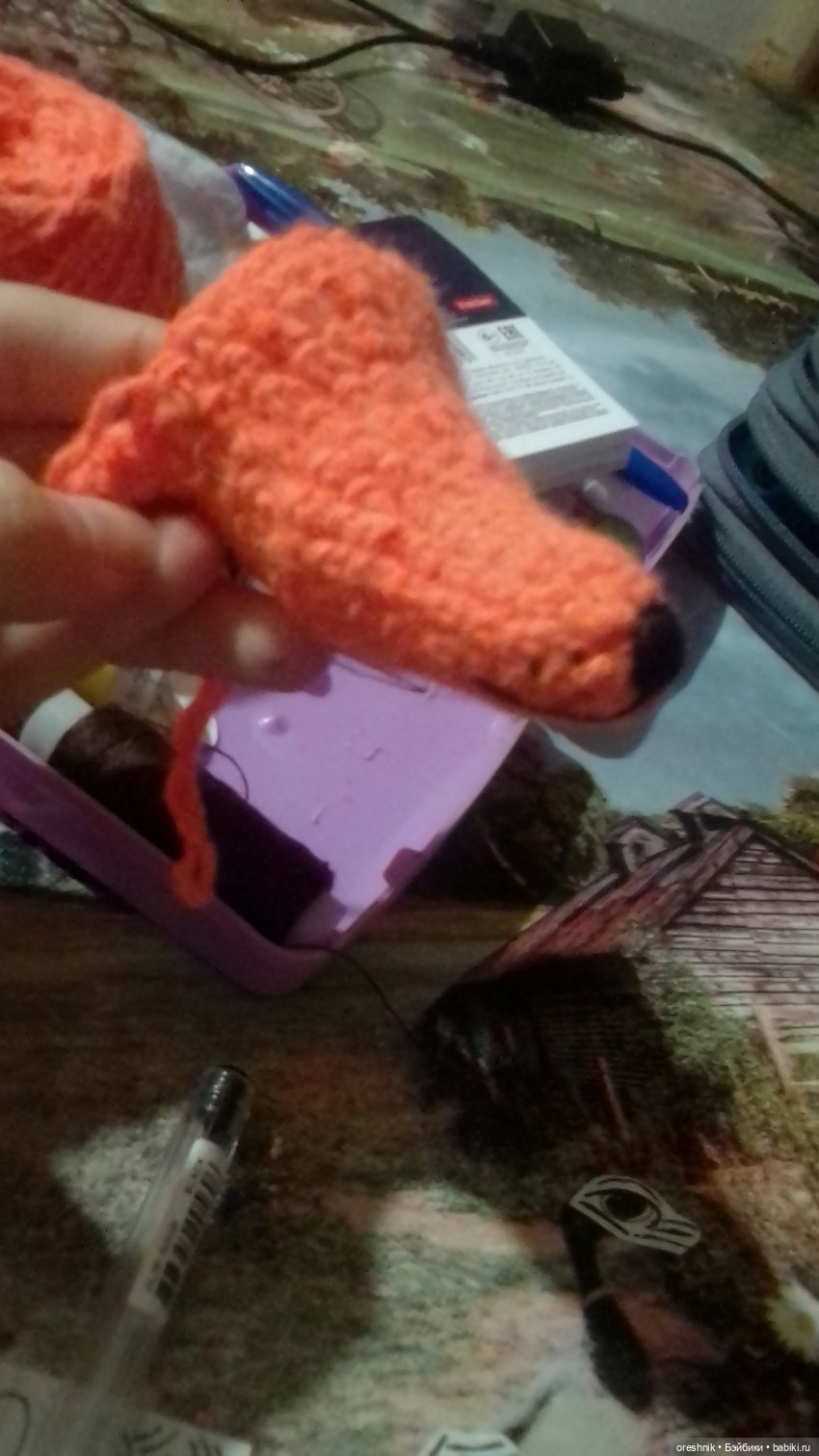 Лиса🦊❤️🍫 — Вязаные игрушки и амигуруми: крючком (фото 2)