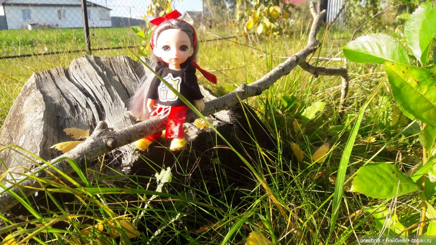 Как я осенью в листьях загорала🍁🍂🌤️