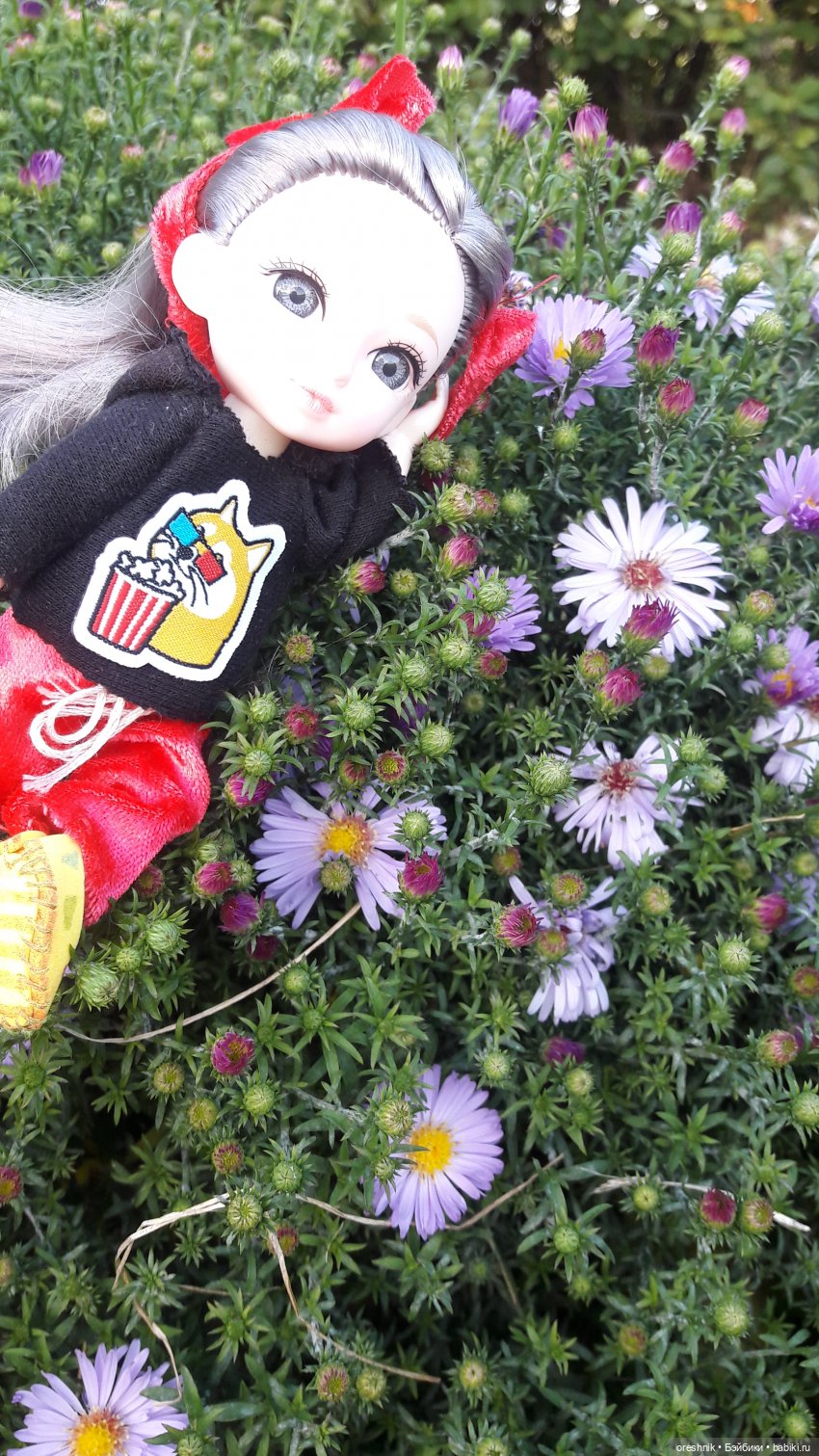 Осеннее кувыркание в цветах