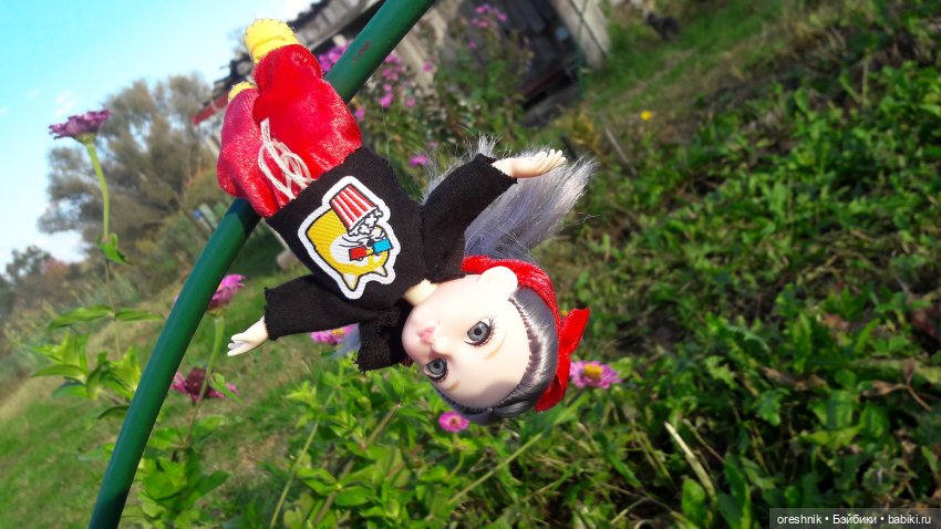 Осеннее кувыркание в цветах