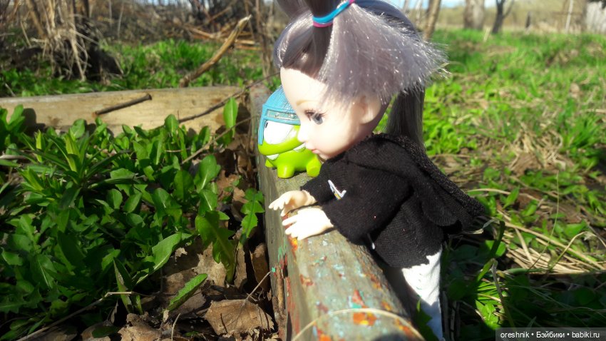 Моя маленькая взрослая Яночка и Ам-нямчик вдыхают весну🌺🌱☀️ (фото 10)