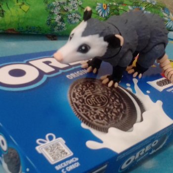 Опоссум и первое вкусное стрррастное "ррр")