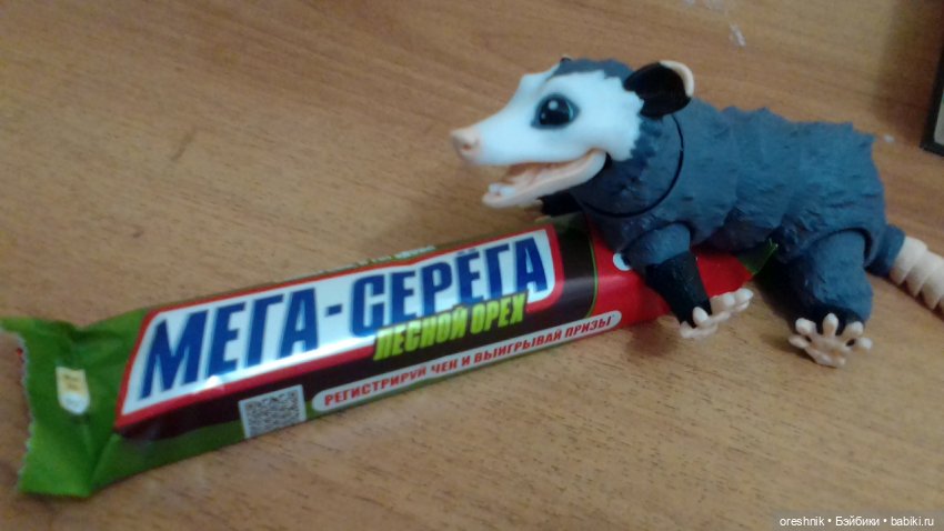 Опоссум без вопросов (когда нужно поздравлять)))😊🌺🍬