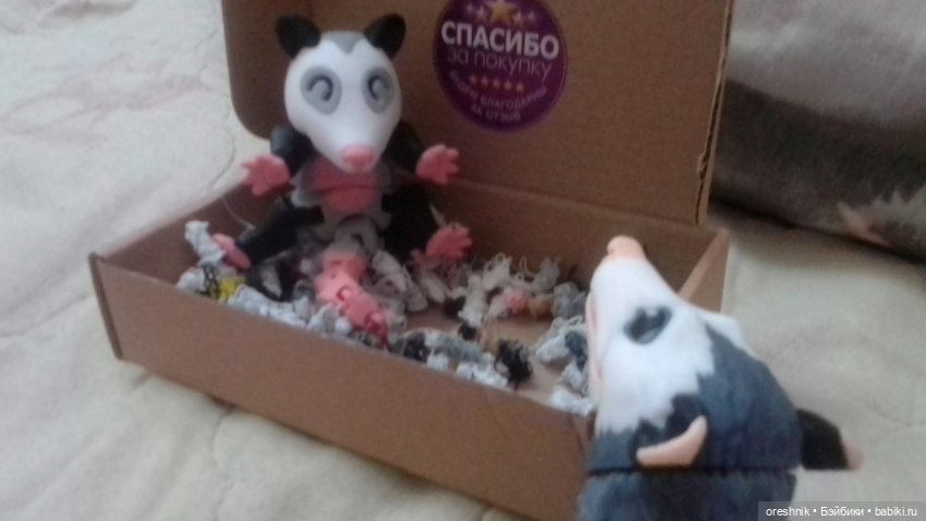 Опоссум и... дети(?)🤔😮🤱 — Интересные игрушки и фигурки (разное): редкие (фото 9)