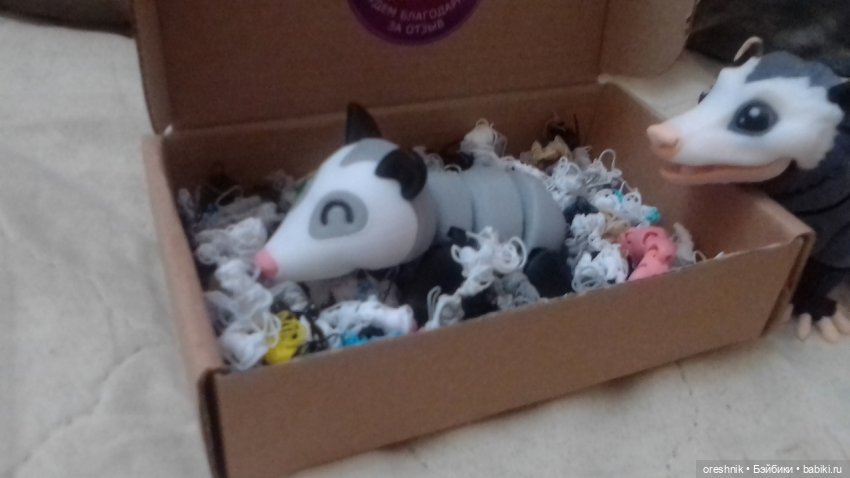 Опоссум и... дети(?)🤔😮🤱 — Интересные игрушки и фигурки (разное): редкие (фото 6)