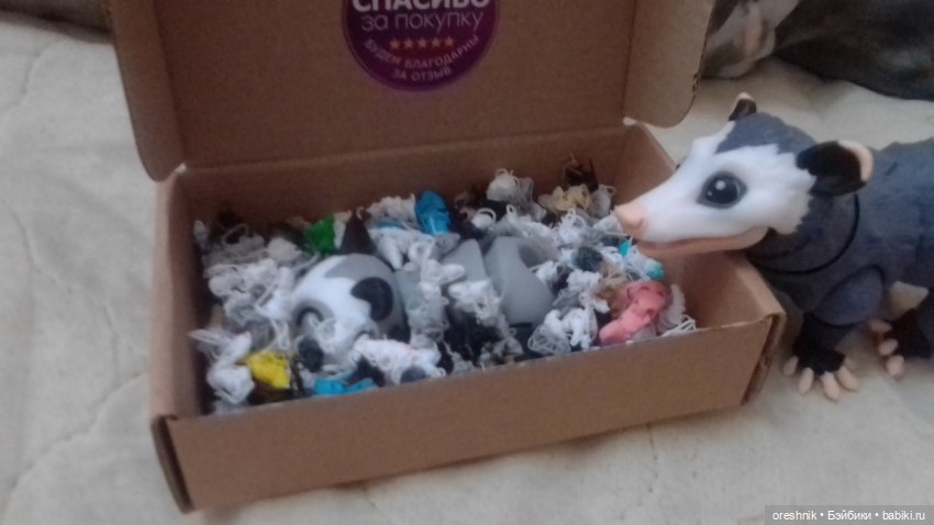 Опоссум и... дети(?)🤔😮🤱 — Интересные игрушки и фигурки (разное): редкие (фото 5)