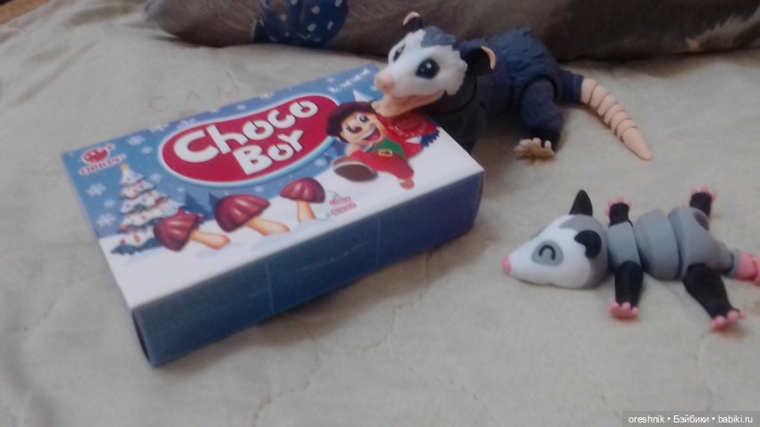 Опоссум и... дети(?)🤔😮🤱 — Интересные игрушки и фигурки (разное): редкие