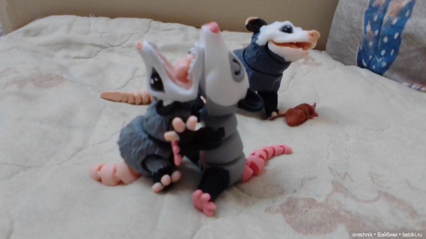 Опоссум и... дети?! 2 🤔😮🤱 (фото 7)