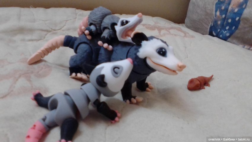 Опоссум и... дети?! 2 🤔😮🤱