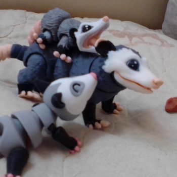 Опоссум и... дети?! 2 🤔😮🤱