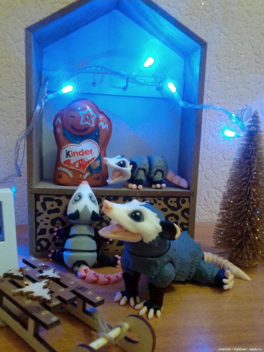 Опоссум. Из жизни опоссумов❤️