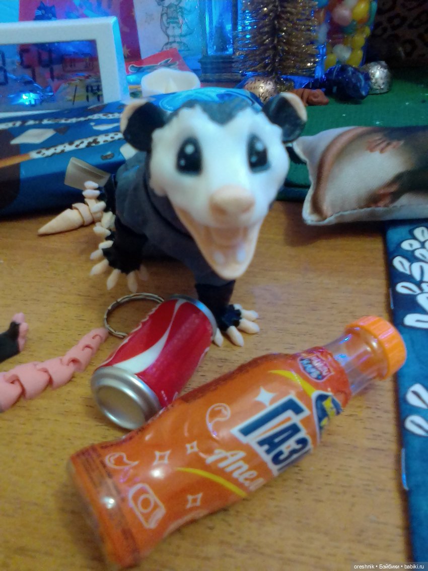 Опоссум. Из жизни опоссумов❤️