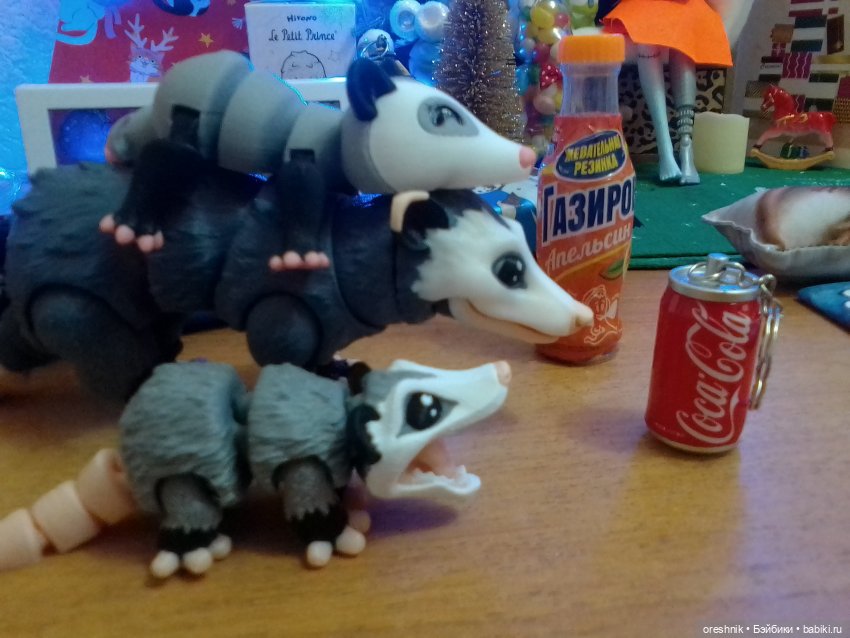 Опоссум. Из жизни опоссумов❤️