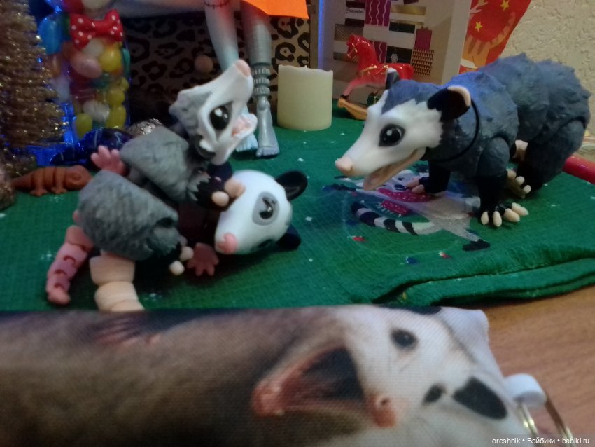 Опоссум. Из жизни опоссумов❤️