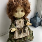 Кукла япония 1970е винил