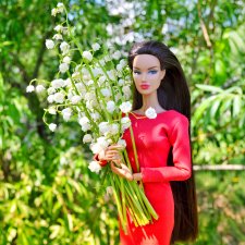 Как же прекрасна, та девушка в красном 💃 Lady in red ❤️🌹🍒💋