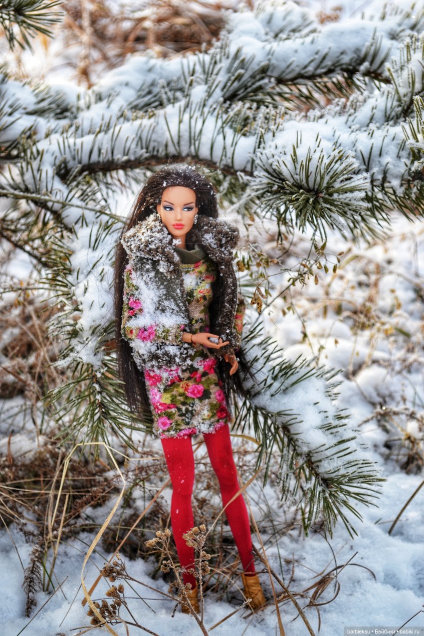 Прелесть какая — снег на ресницах❄️❄️❄️