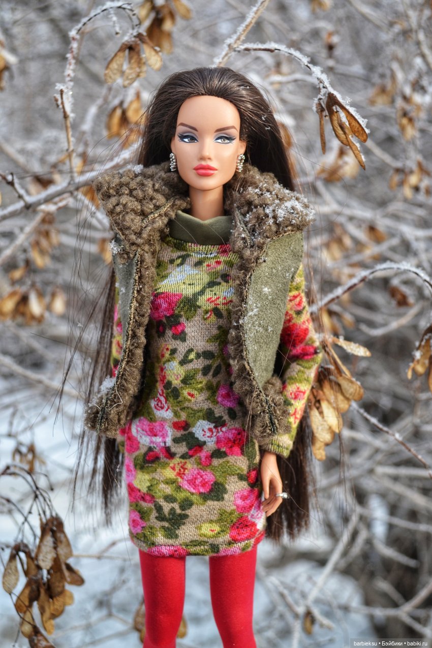 Прелесть какая — снег на ресницах❄️❄️❄️ (фото 7)