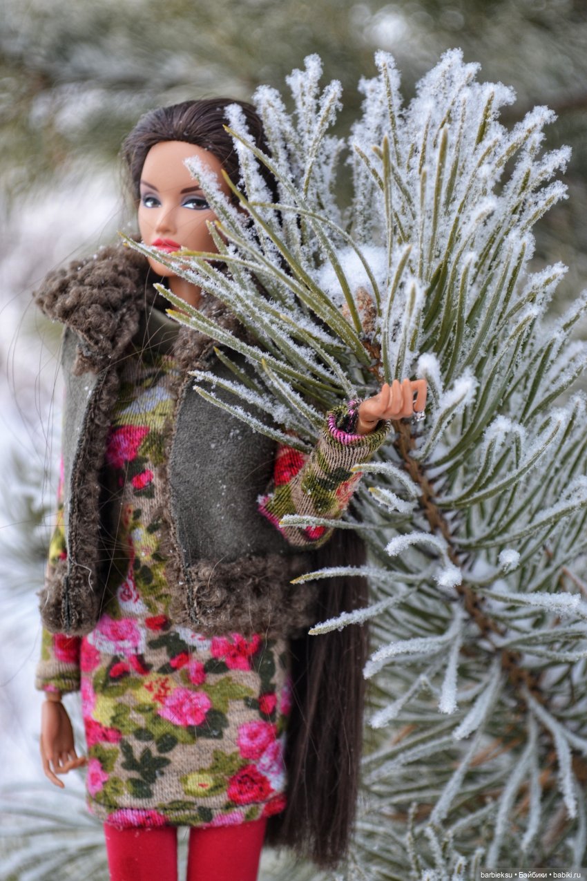 Прелесть какая — снег на ресницах❄️❄️❄️