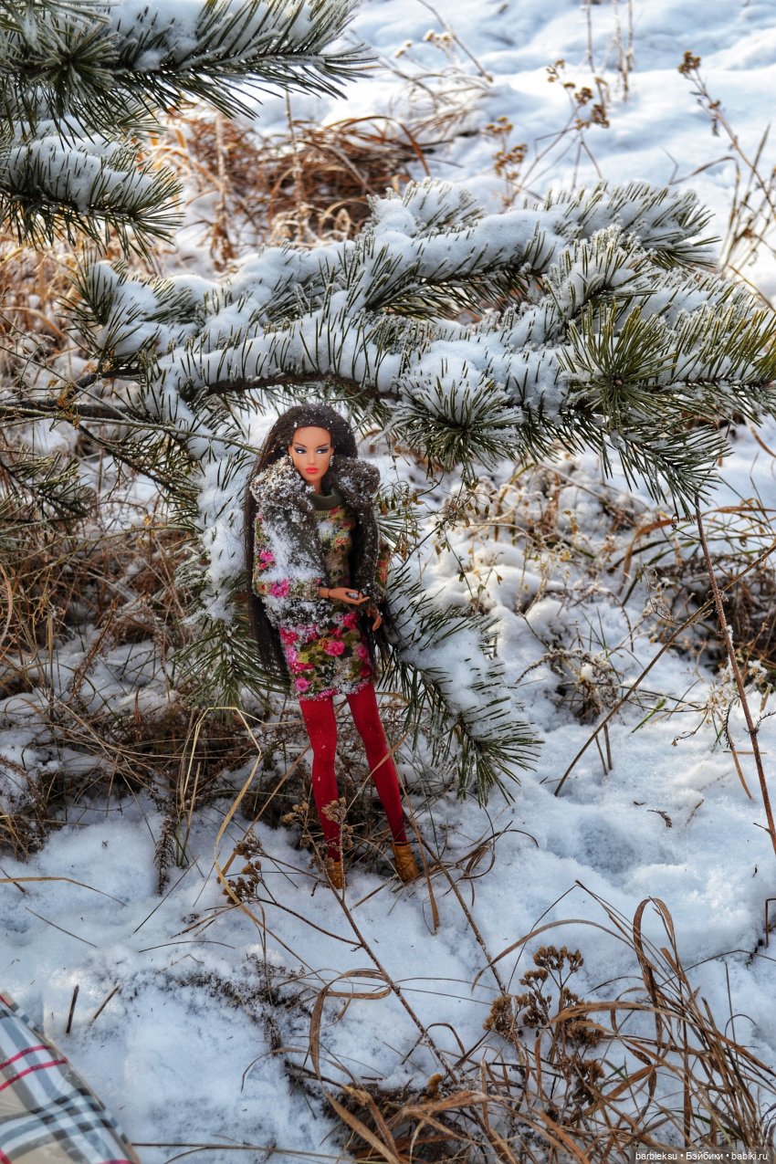 Прелесть какая — снег на ресницах❄️❄️❄️