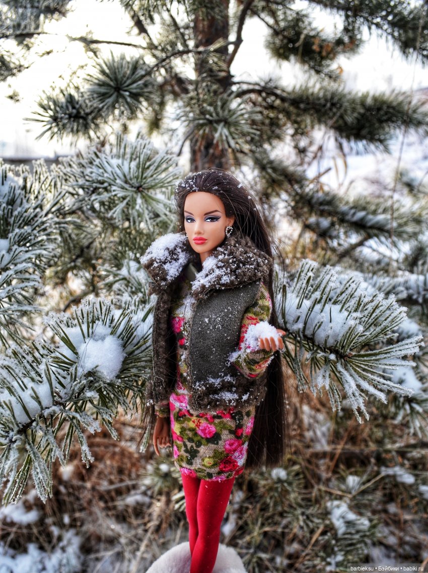 Прелесть какая — снег на ресницах❄️❄️❄️