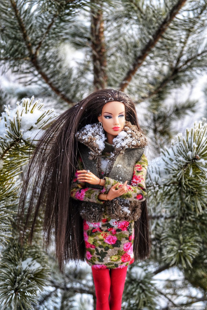 Прелесть какая — снег на ресницах❄️❄️❄️