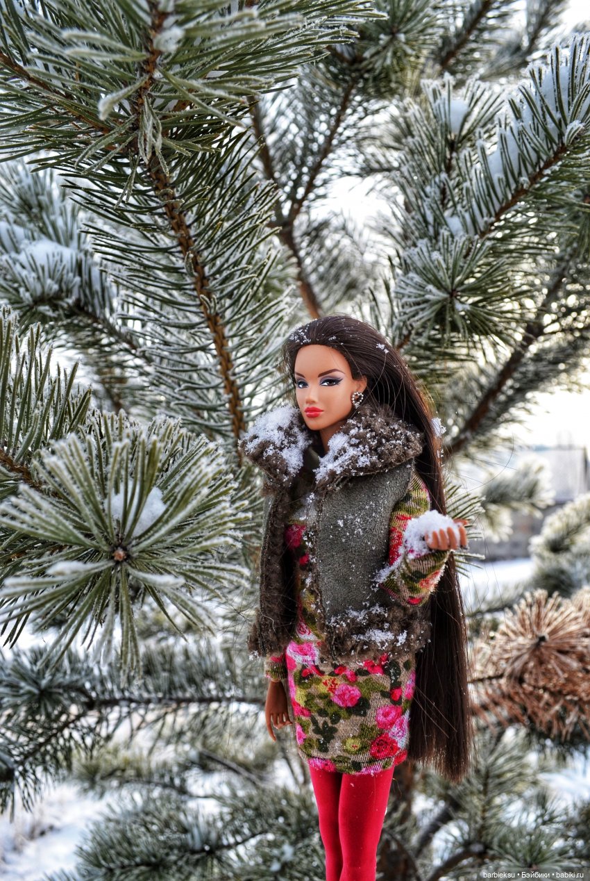 Прелесть какая — снег на ресницах❄️❄️❄️