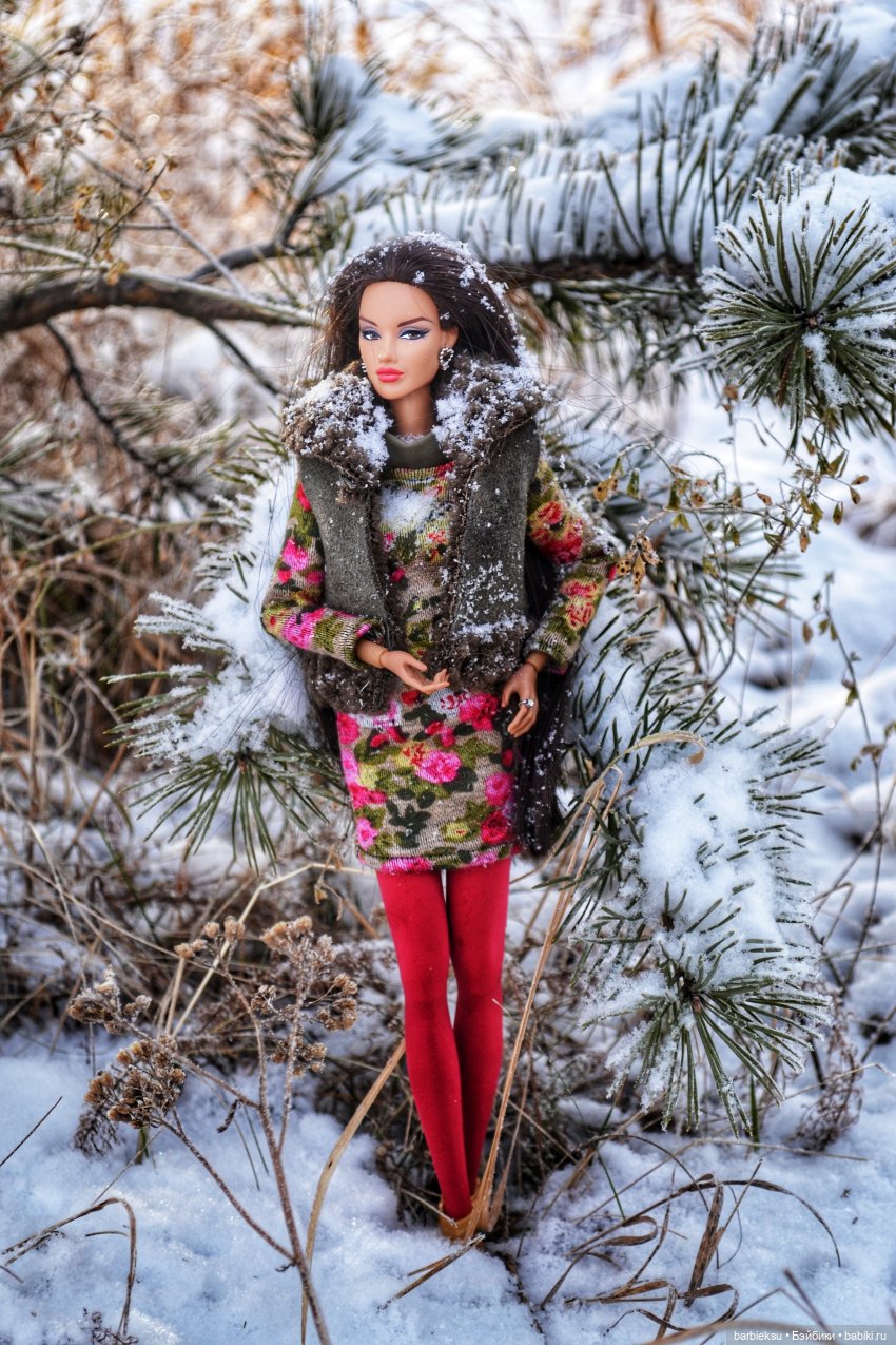 Прелесть какая — снег на ресницах❄️❄️❄️