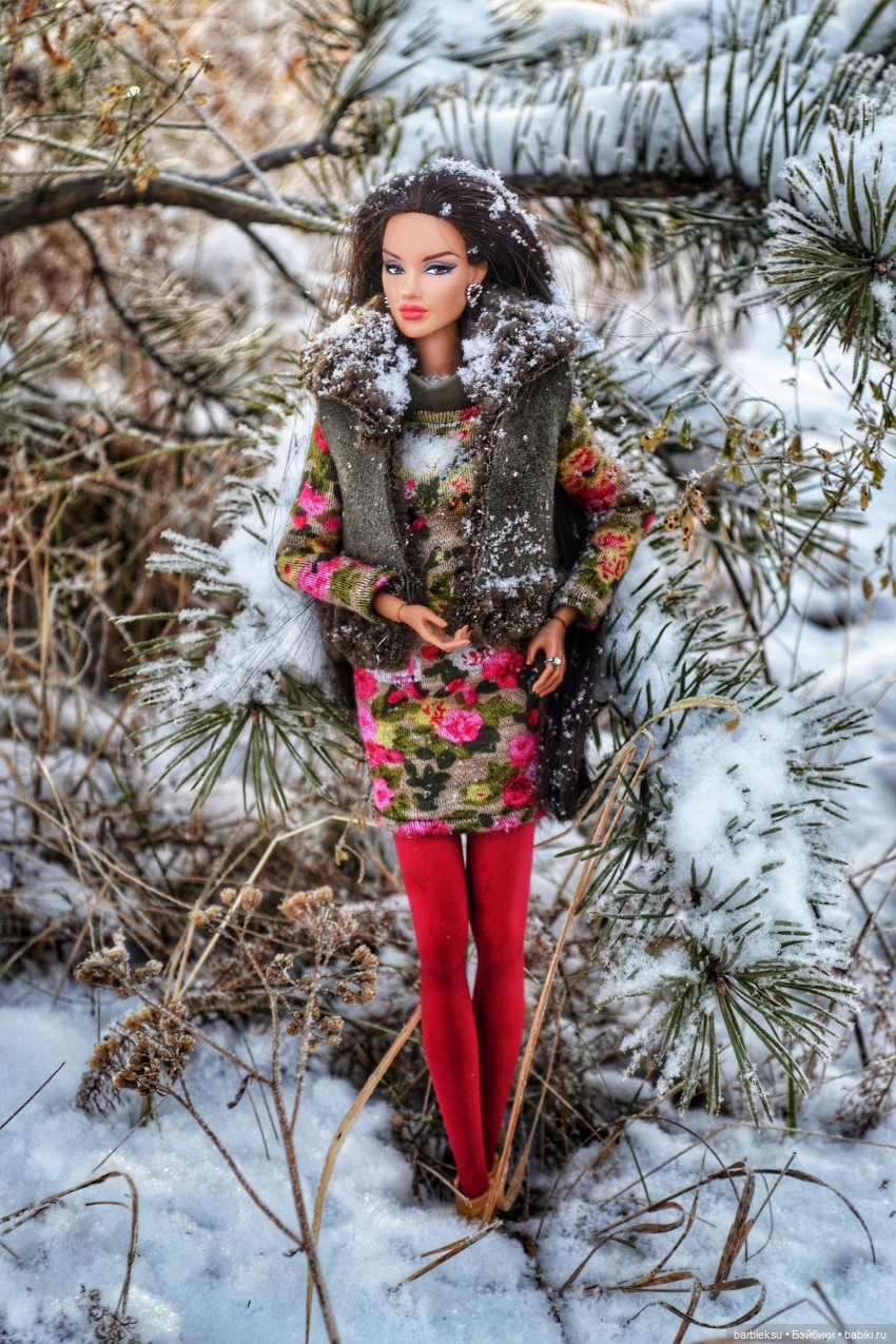 Прелесть какая — снег на ресницах❄️❄️❄️