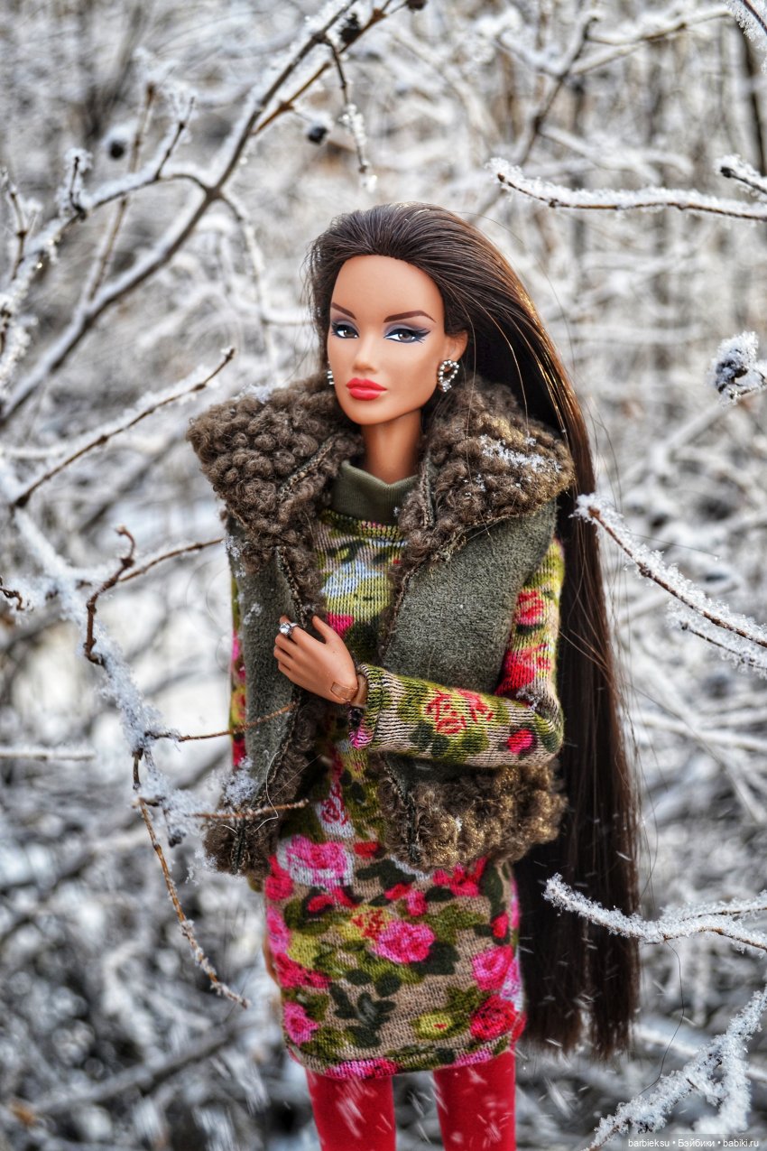 Прелесть какая — снег на ресницах❄️❄️❄️ (фото 6)