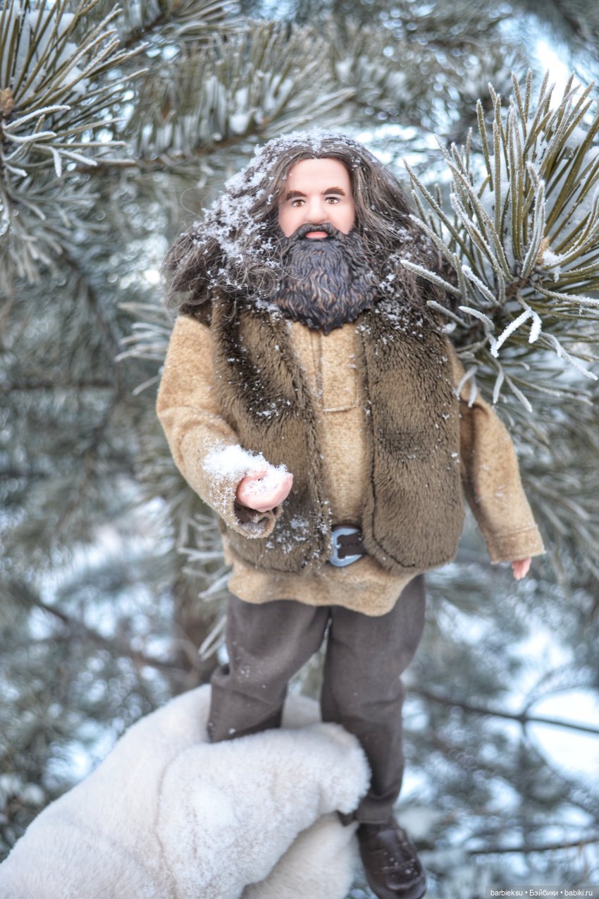 Рубеус Хагрид — Куклы Harry Potter (Гарри Поттер) Mattel: Wizarding World (фото 10)