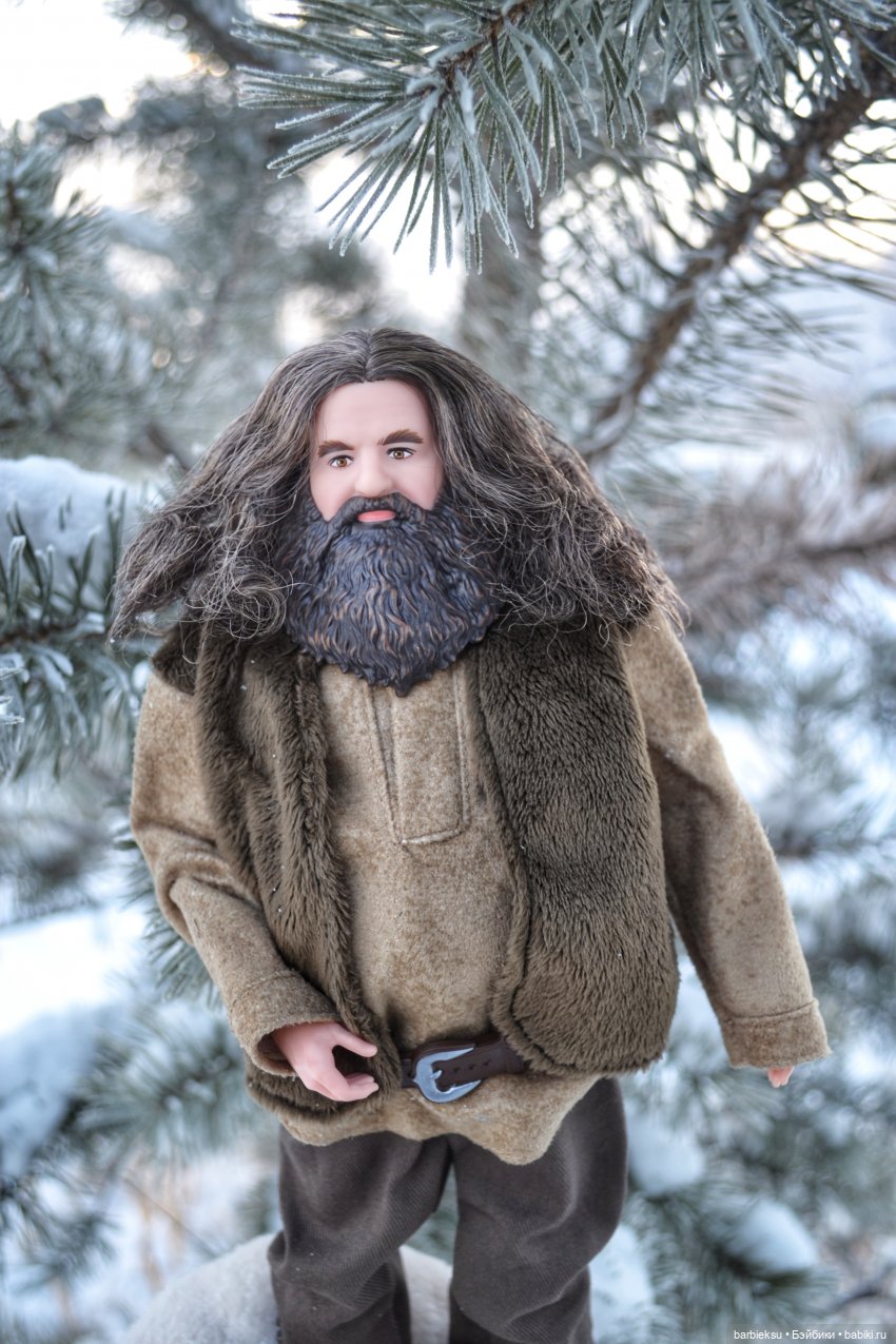 Рубеус Хагрид — Куклы Harry Potter (Гарри Поттер) Mattel: Wizarding World (фото 9)