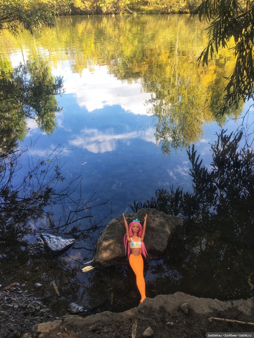 Русалочка Одиль - ещё можно поплавать🌊