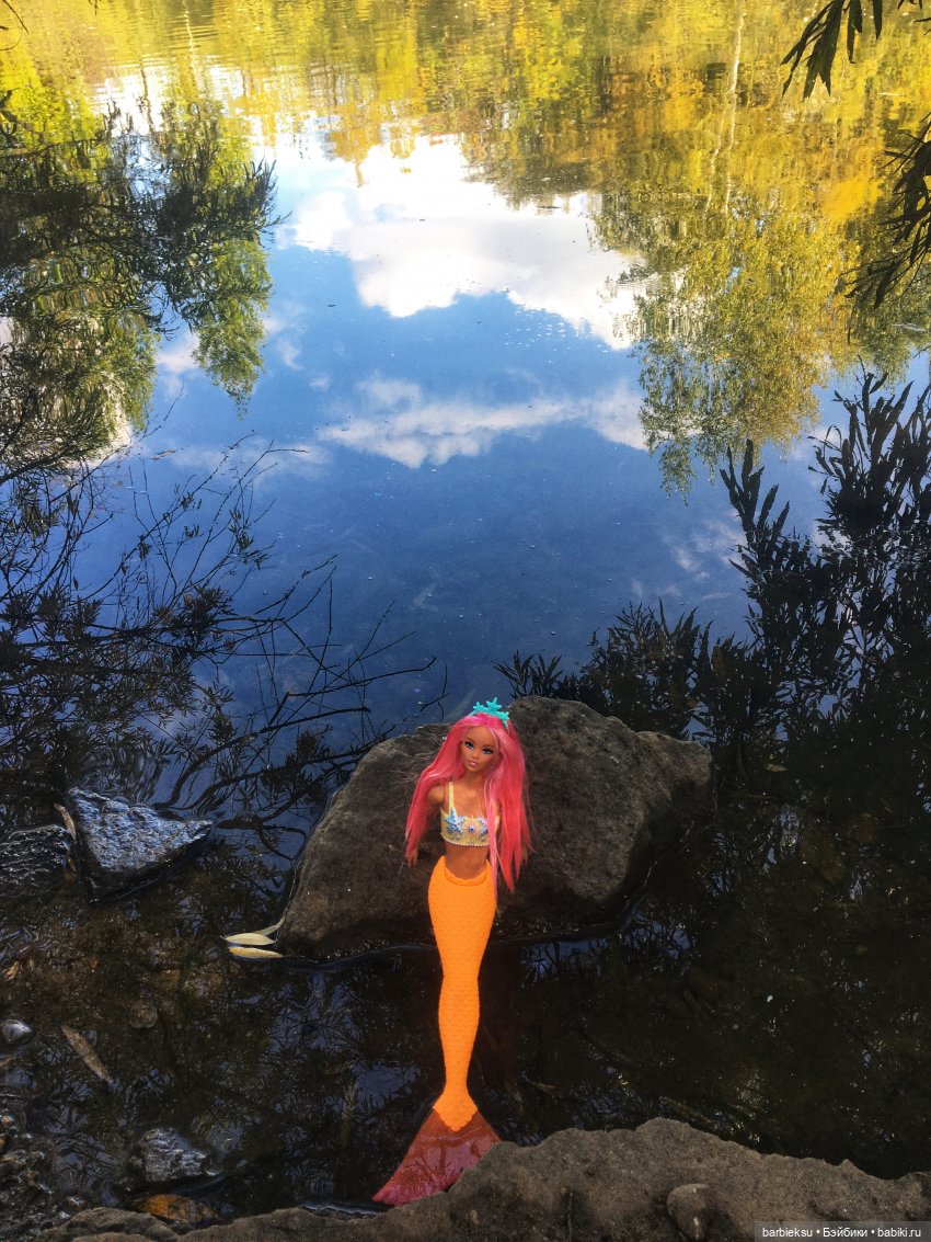 Русалочка Одиль - ещё можно поплавать🌊