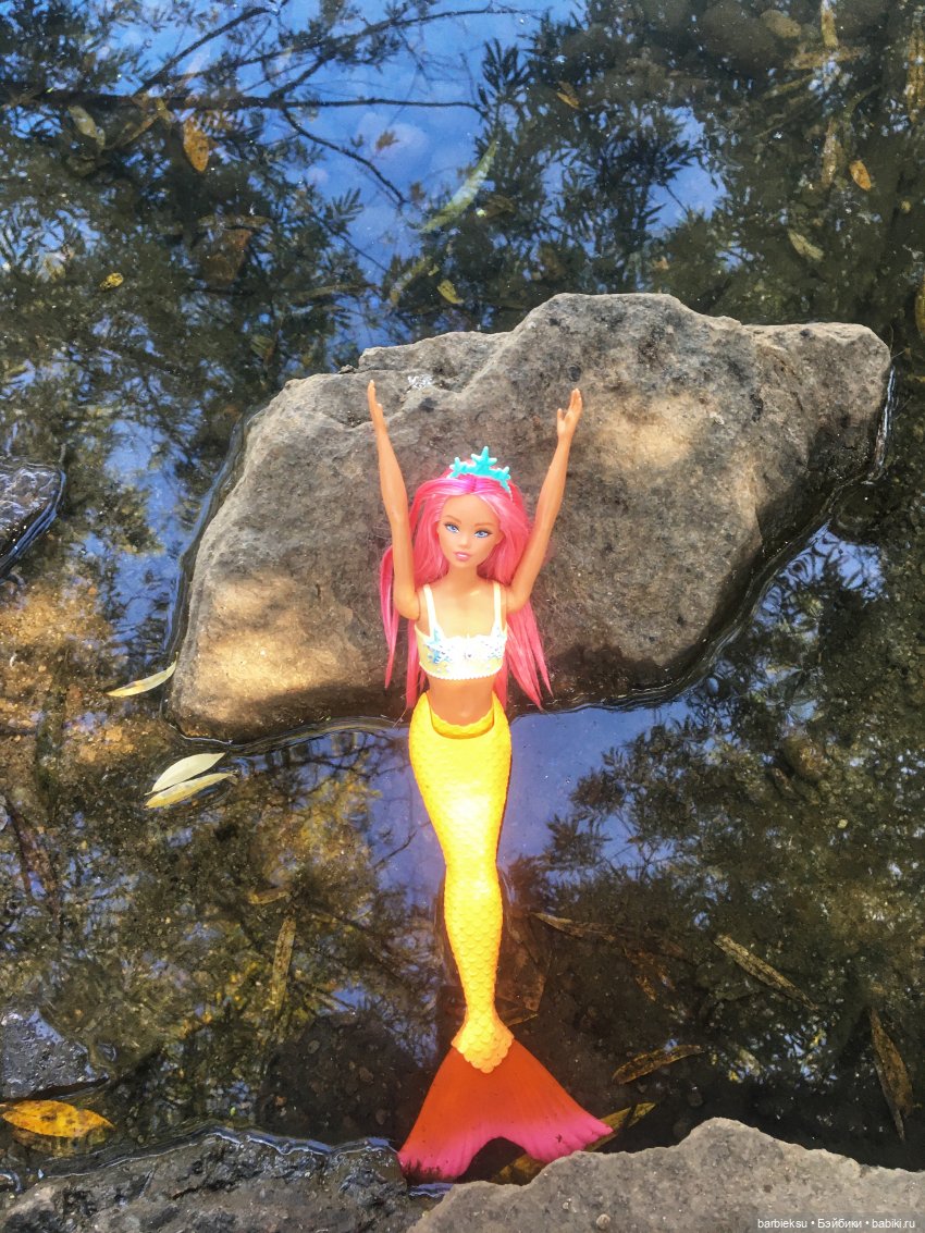 Русалочка Одиль - ещё можно поплавать🌊