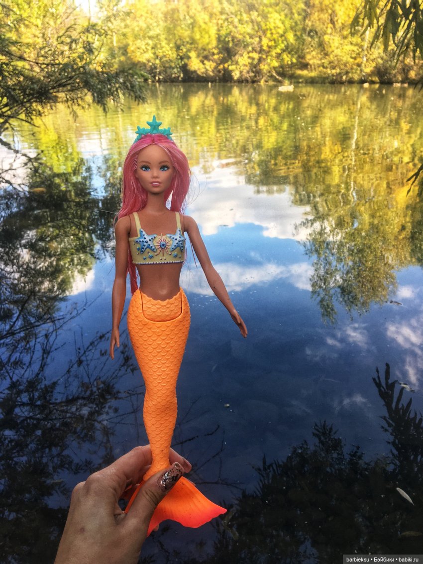 Русалочка Одиль - ещё можно поплавать🌊