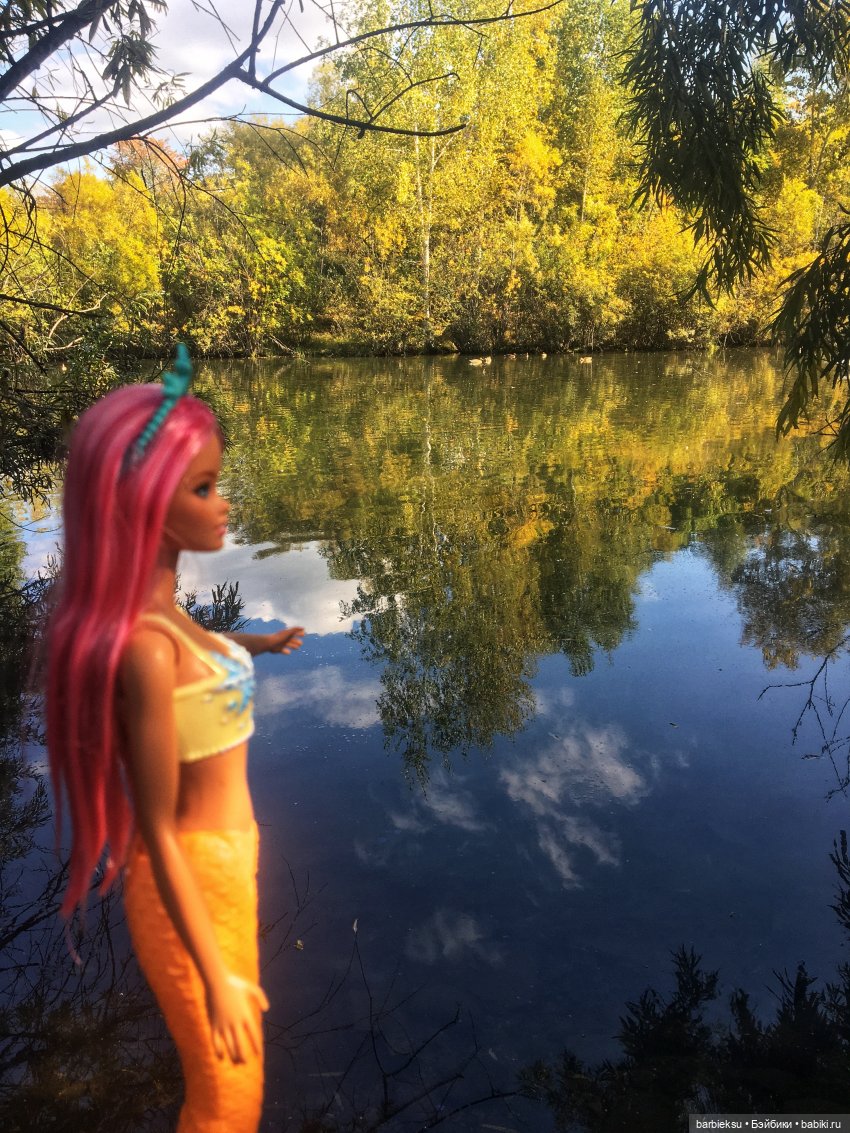 Русалочка Одиль - ещё можно поплавать🌊