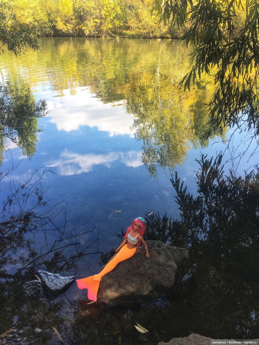 Русалочка Одиль - ещё можно поплавать🌊