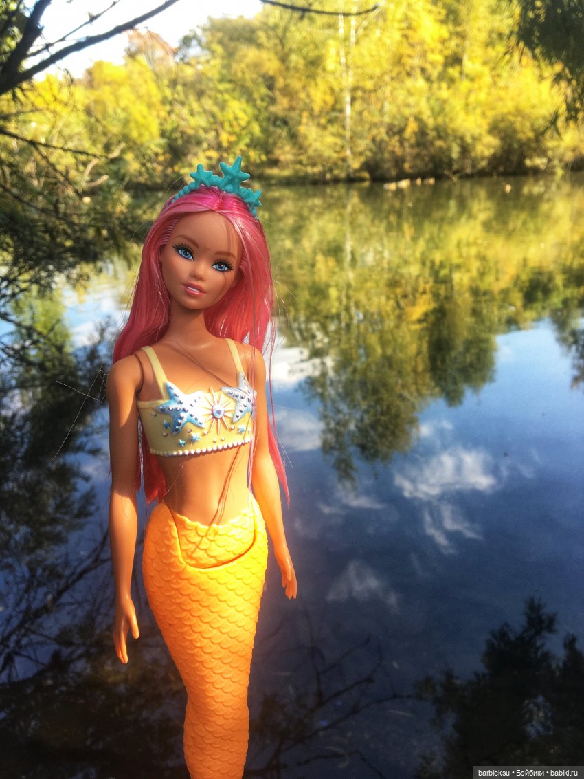 Русалочка Одиль - ещё можно поплавать🌊