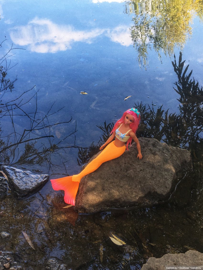 Русалочка Одиль - ещё можно поплавать🌊