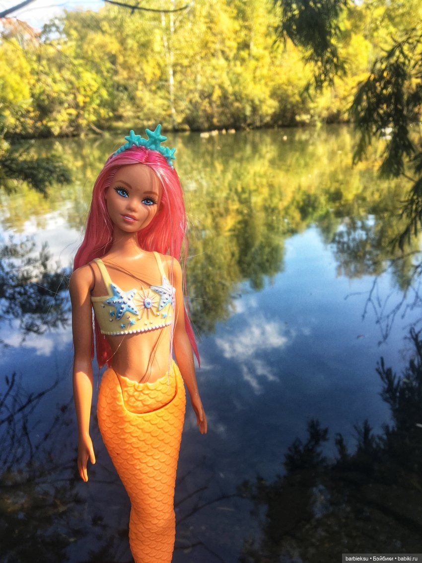 Русалочка Одиль - ещё можно поплавать🌊