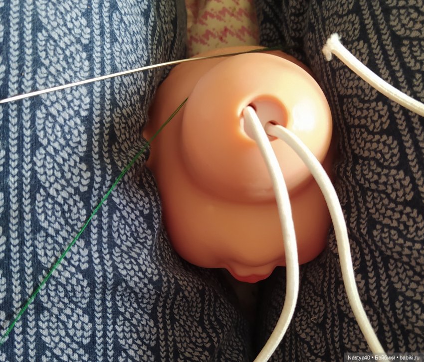 Китайская Элизабет — Реставрация и преображение кукол: ремонт (фото 5)