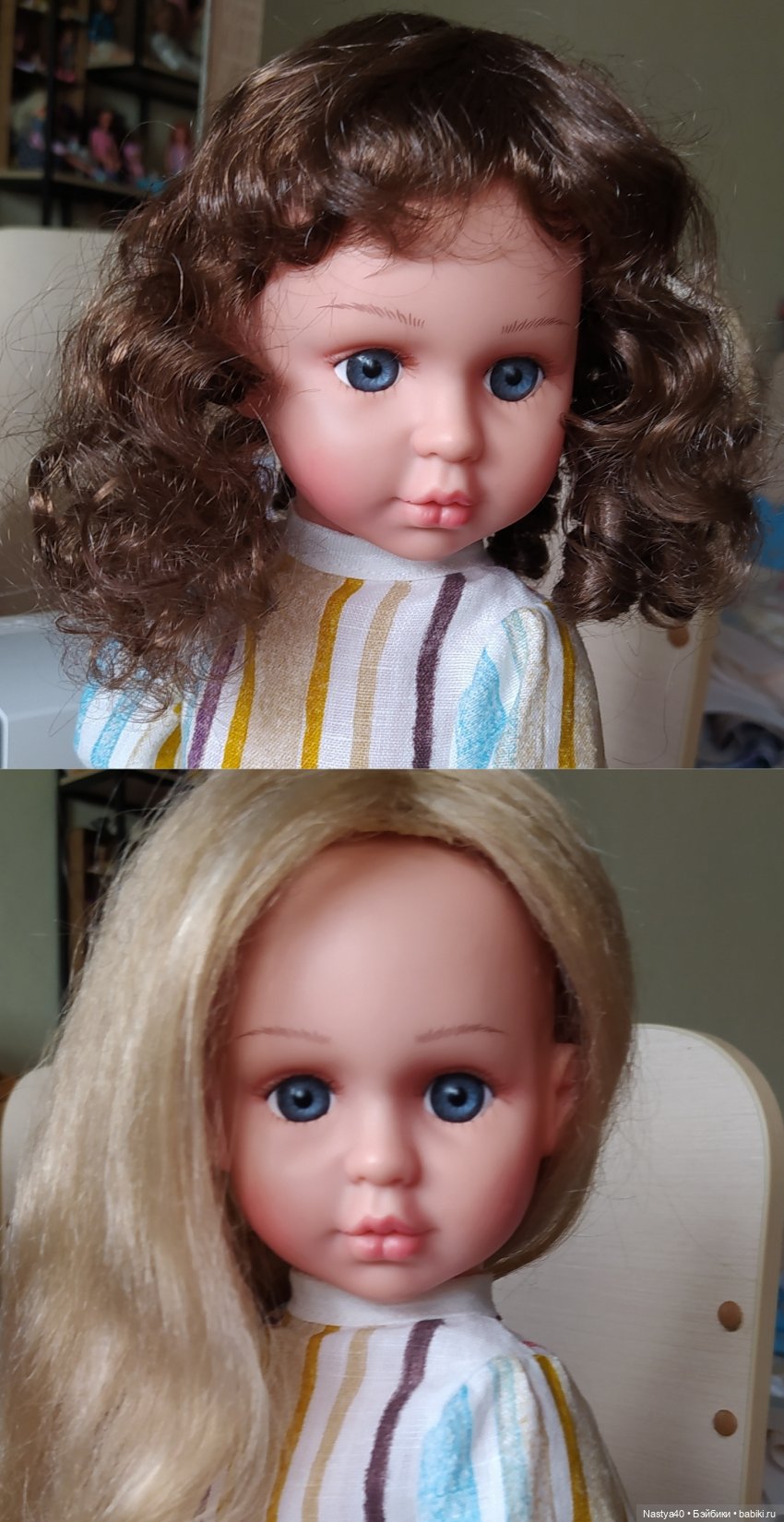 Китайская Элизабет — Реставрация и преображение кукол: ремонт