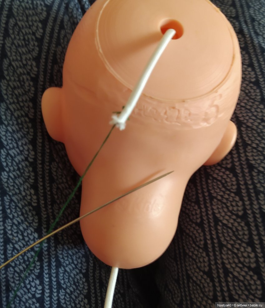 Китайская Элизабет — Реставрация и преображение кукол: ремонт (фото 4)