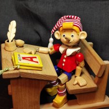 Буратино пошëл в школу 🍁