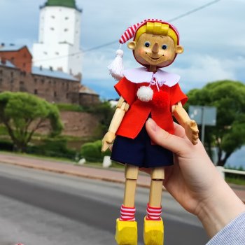 Буратинка в Выборге 😊❤