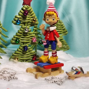 Новогодний Буратинка! 🎄❄