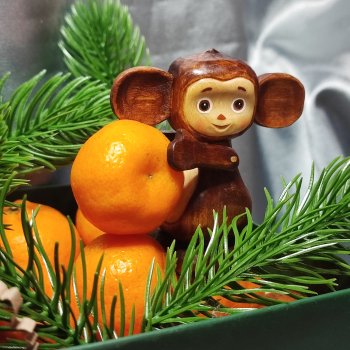 Чебурашка новогодний!! 🎄🎄🎄