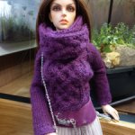 Распродажа! Джемпер, снуд, сумка, ремень для любых кукол 40- 45 см