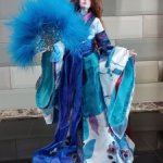 Веер для кукол 1/4, 1/3